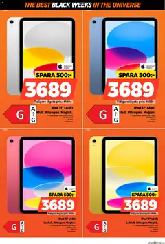 Förhandsgranska reklamblad Black Friday från butik Power gäller från 17/11/2025 | Sida : 29