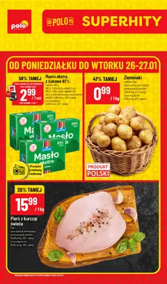 Pogląd gazetki "Super Hity" ze sklepu POLOmarket ważnej od 26.01.2026