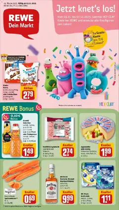 Vorschau von dem Prospekt des Geschäftes Rewe, gültig ab dem 02.11.2025