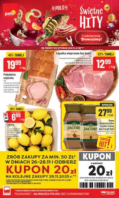 Pogląd gazetki "Black Friday" ze sklepu POLOmarket ważnej od 26.11.2025