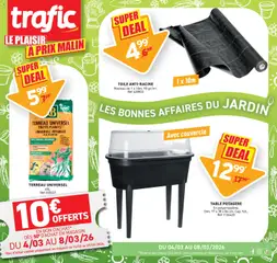 Voorbeeld van Trafic Publicité van winkel Trafic geldig vanaf 04/03/2026