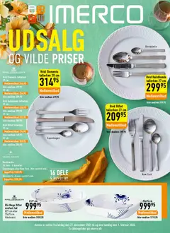 Eksempel på tilbudsavis Tilbudsavis fra butik Imerco gyldig fra 27/12/2025