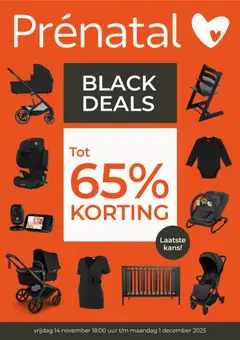 Voorbeeld van Blackdeals folder van winkel Prénatal geldig vanaf 14-11-2025