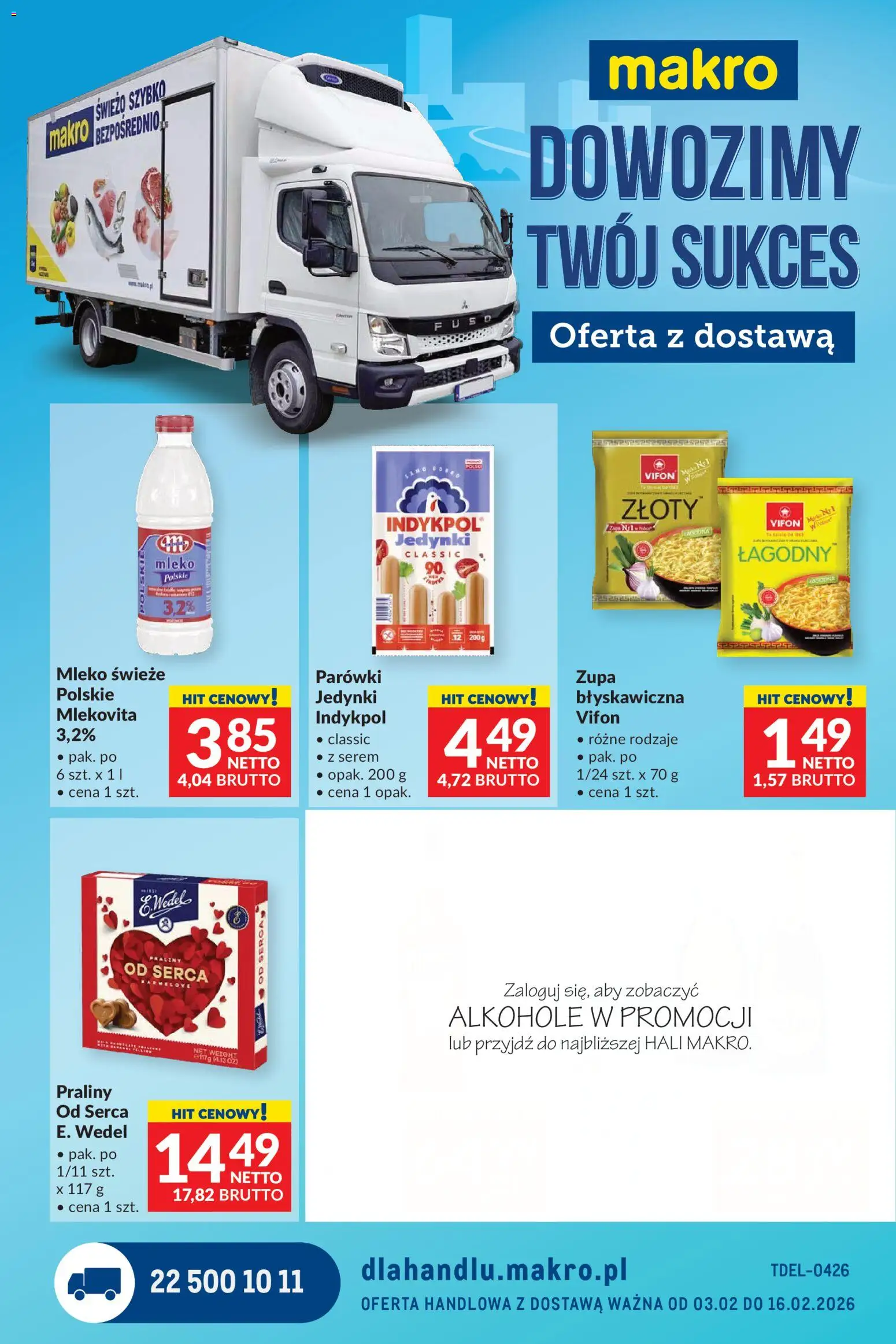 Pogląd gazetki "Dystrybucja do sklepów" ze sklepu Makro ważnej od 03.02.2026