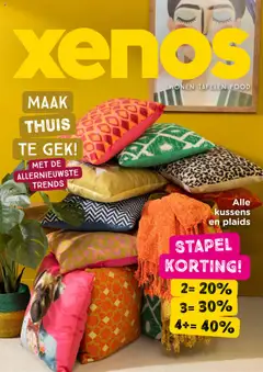 Voorbeeld van Folder van winkel Xenos geldig vanaf 21-09-2025