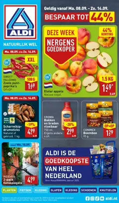 Voorbeeld van Folder week 37 van winkel Aldi geldig vanaf 08-09-2025