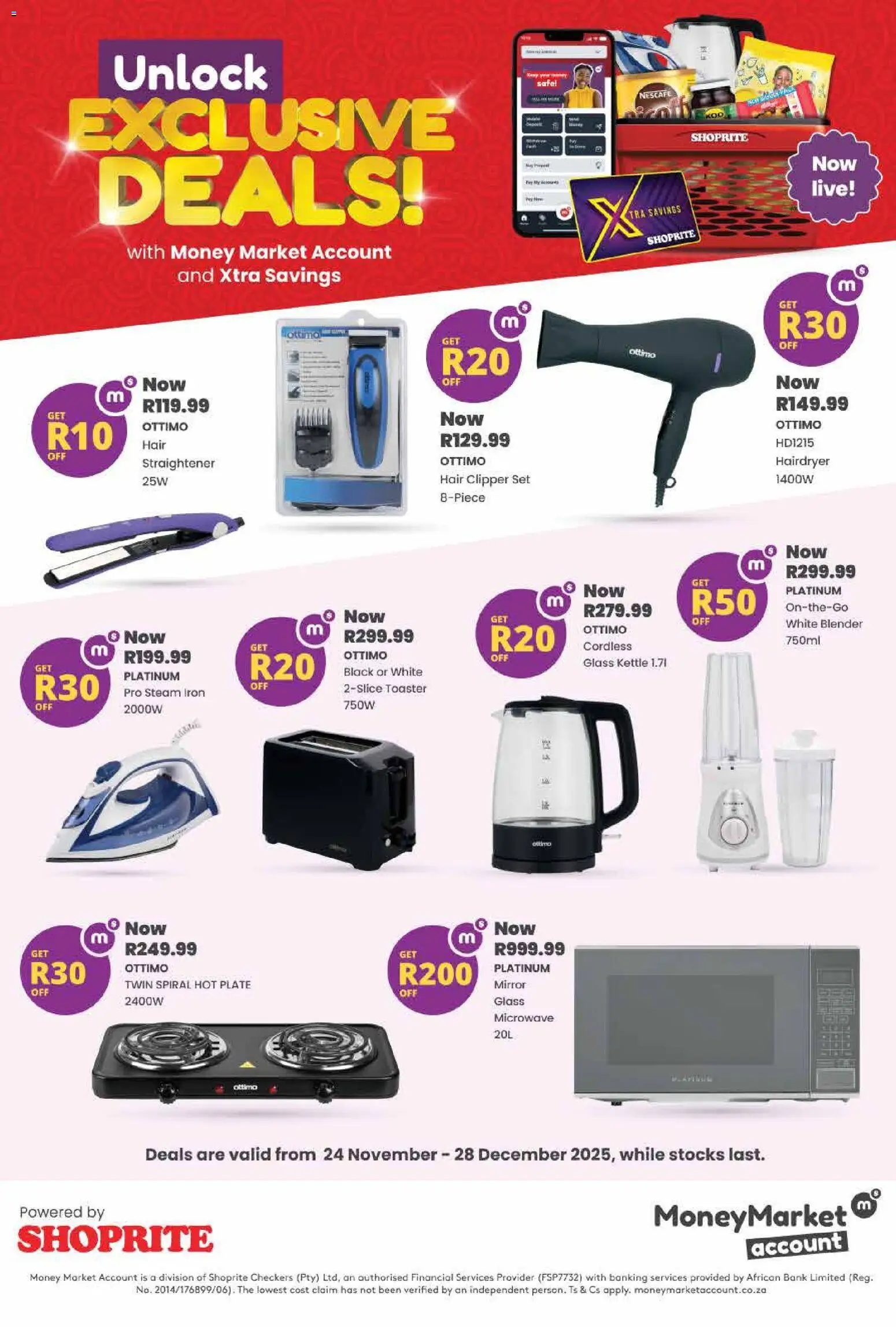 Preview of Shoprite flyer valid from 24/11/2025