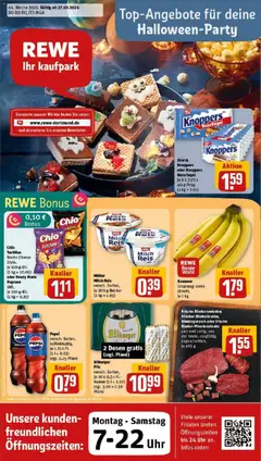 Vorschau von dem Prospekt des Geschäftes Rewe, gültig ab dem 26.10.2025