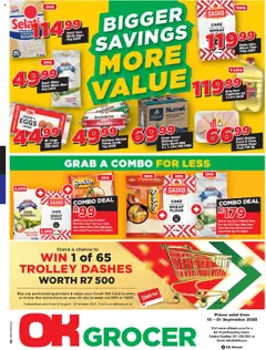 Preview of OK Foods flyer valid from 10/09/2025