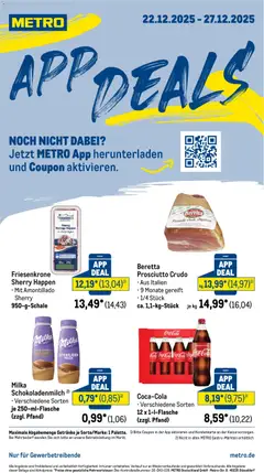 Vorschau von dem Prospekt des Geschäftes Metro, gültig ab dem 22.12.2025