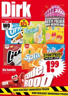 Voorbeeld van Dirk folder week 18 van winkel Dirk geldig vanaf 29-04-2026