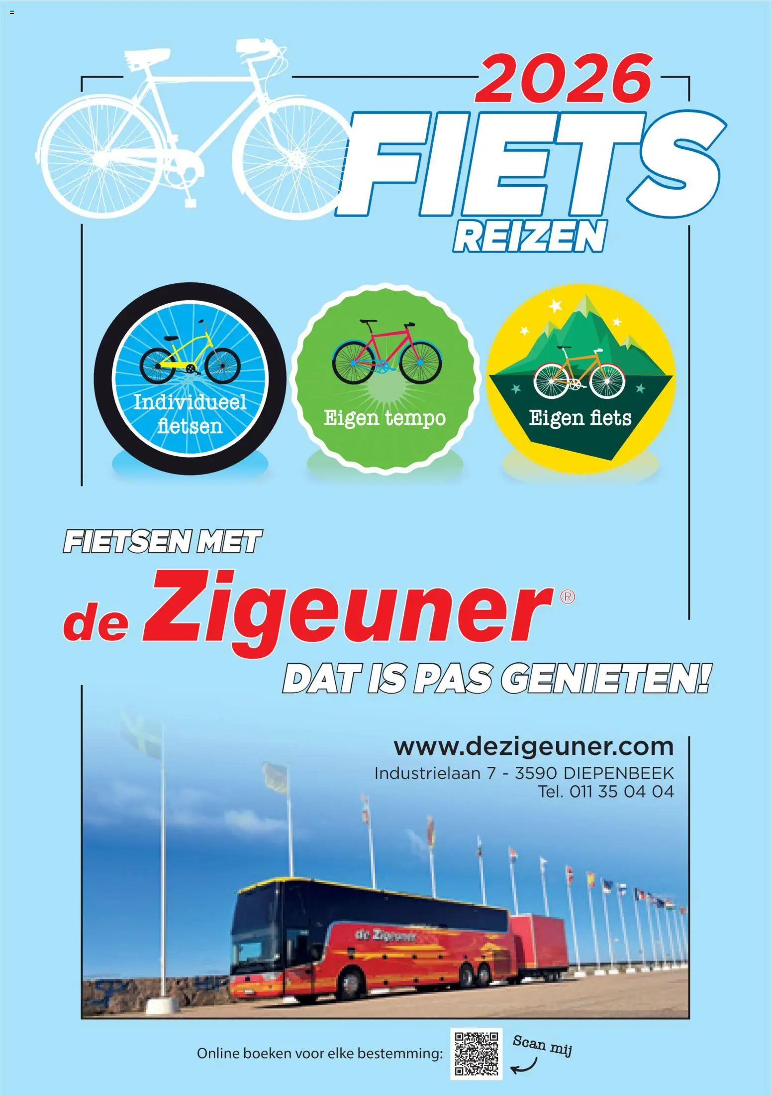 Voorbeeld van Publicité van winkel De Zigeuner geldig vanaf 17/11/2025 - Boeken