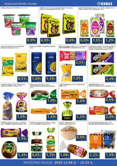 Kubas parduotuvės leidinio Leidinys galiojančio nuo 2025.12.09 peržiūra | puslapis: 9