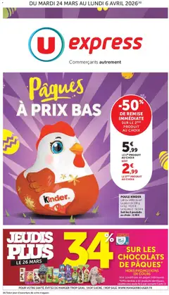 Prévisualisation de U Express catalogue du magasin U Express formulaire valide 24/03/2026