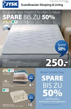 Vorschau von dem Prospekt des Geschäftes JYSK, gültig ab dem 17.08.2025