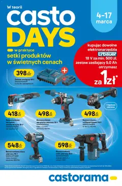 Pogląd gazetki "Castorama gazetka" ze sklepu Castorama ważnej od 04.03.2026