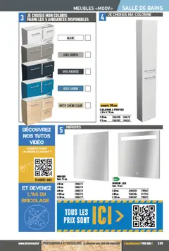 Prévisualisation de Catalogue du magasin Brico Cash formulaire valide 04/04/2025 | Page: 235