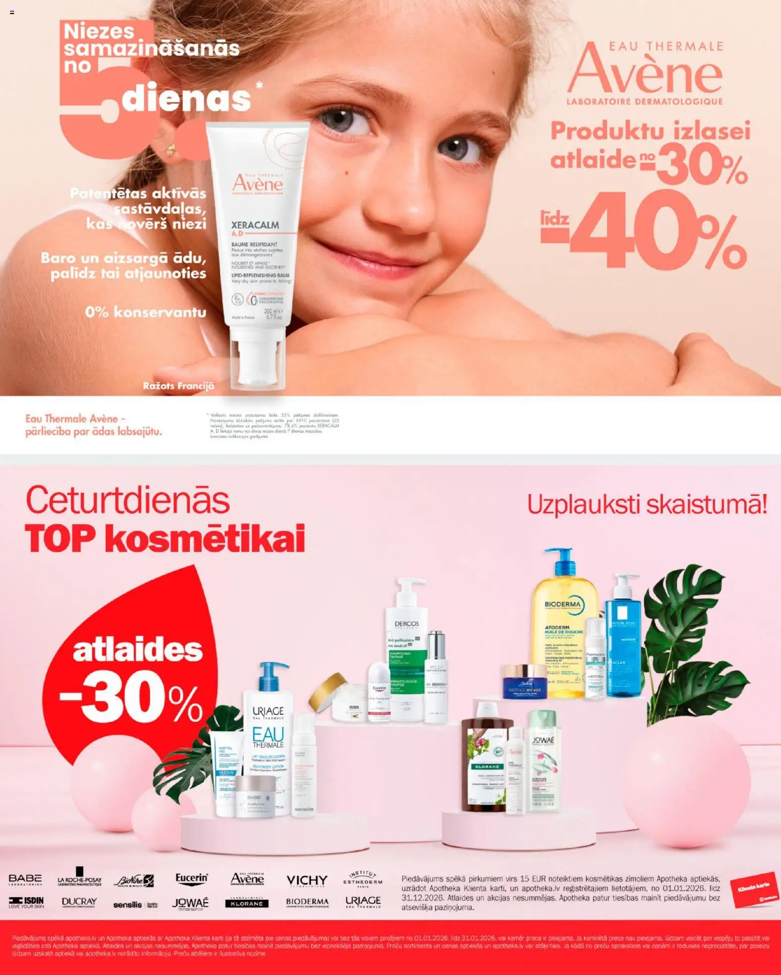 Skatīt Apotheka akciju bukletu, derīgs no 2026.01.01