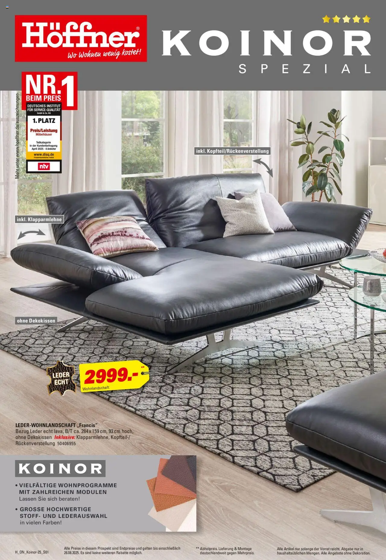 Höffner Koinor (vom 13.08.2025 - 26.08.2025)
