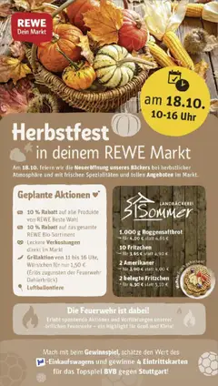 Vorschau von dem Prospekt des Geschäftes Rewe, gültig ab dem 13.10.2025