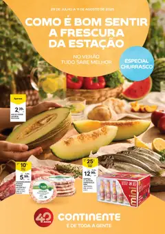 Pré-visualização do folheto da loja Continente válida a partir de 29/07/2025