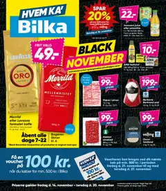Eksempel på tilbudsavis Black Friday fra butik Bilka gyldig fra 14/11/2025