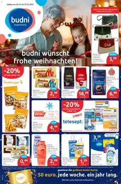 Vorschau von dem Prospekt des Geschäftes Budni, gültig ab dem 22.12.2025