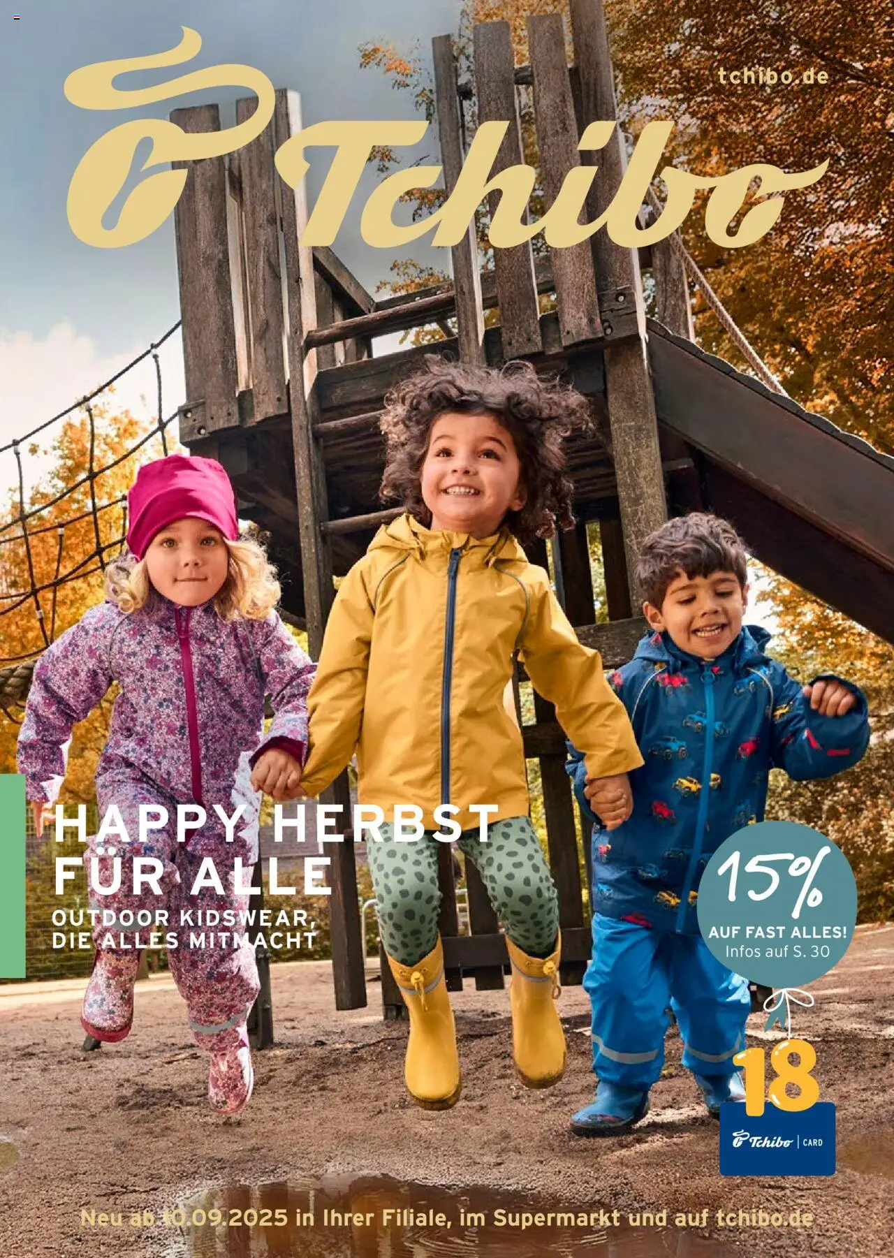 Tchibo Prospekt Happy Herbst für alle (vom von Mittwoch 10.09.2025)