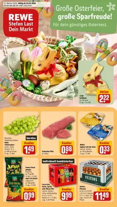 Vorschau von dem Prospekt des Geschäftes Rewe, gültig ab dem 23.03.2026
