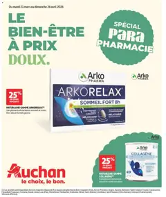 Voorbeeld van Auchan Parapharmacie, beauté van winkel Auchan geldig vanaf 31/03/2026