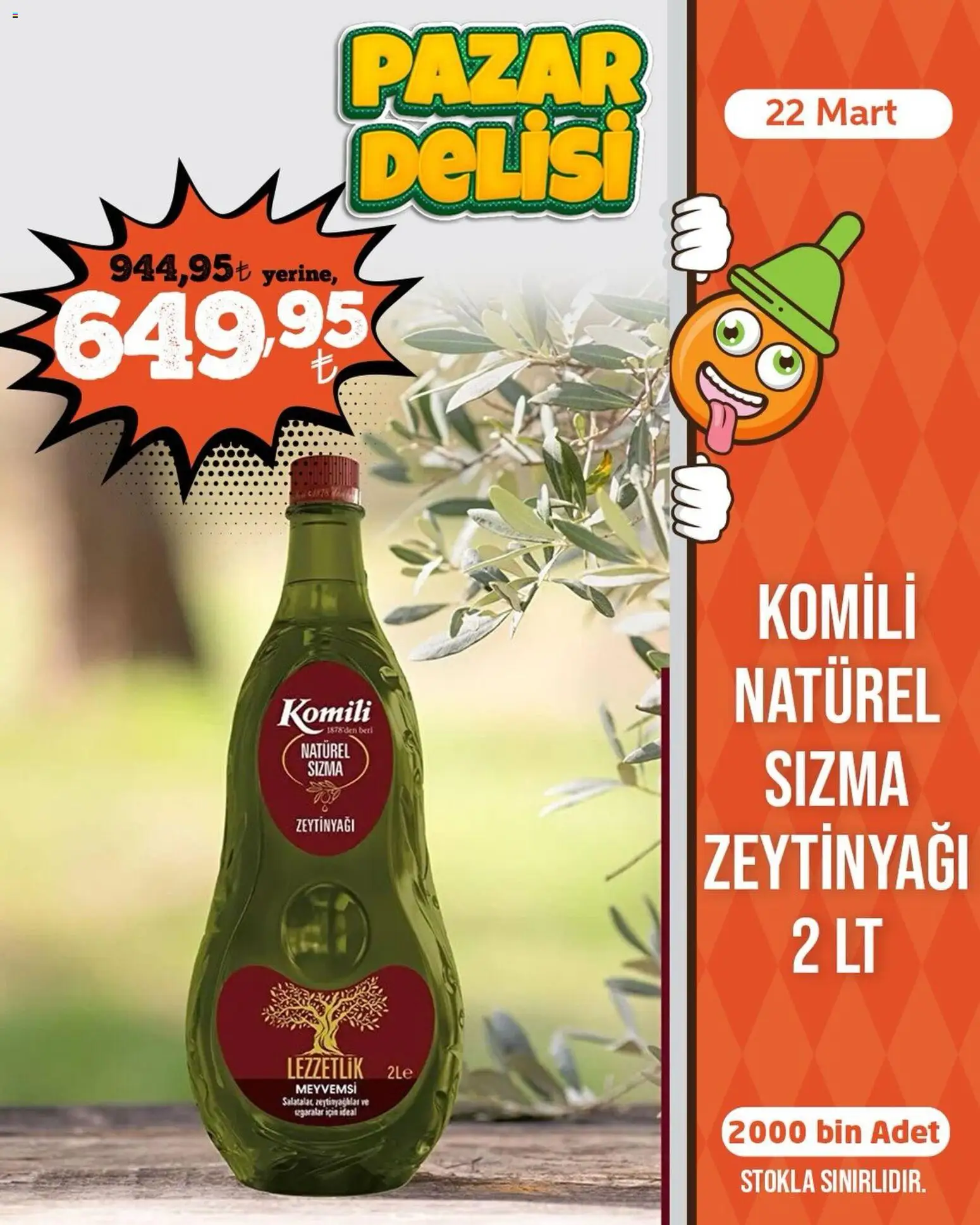 Biçen Market Biçen Market - Pazar Delisi 22.03.2026 - Broşürünün önizlemesi