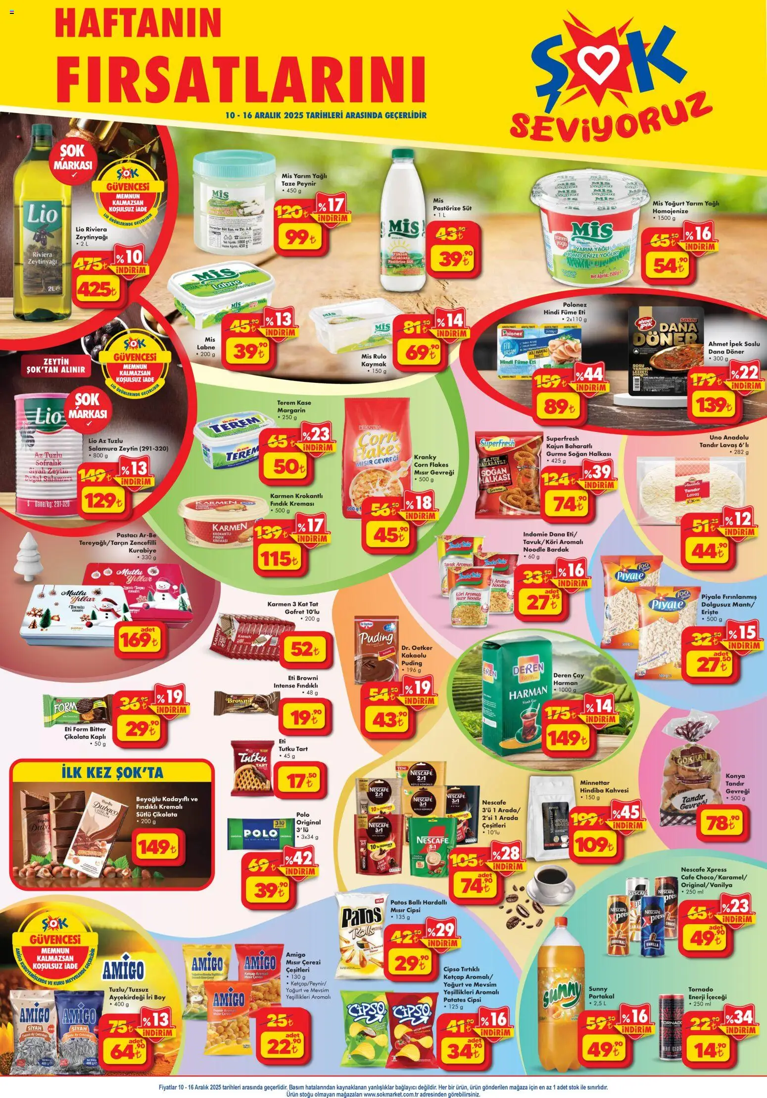 Şok Market Katalog 10.12.2025 - Broşürünün önizlemesi