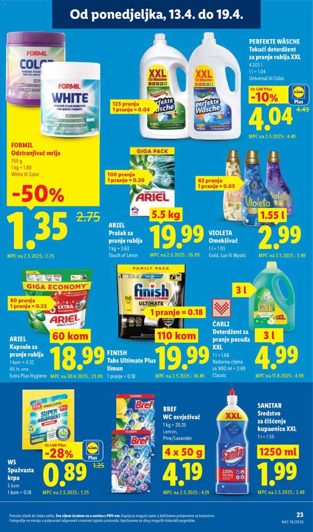 Novi Lidl katalog od 13.04.