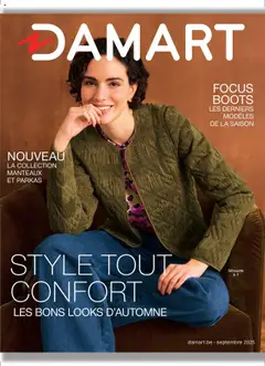 Prévisualisation de Publicité du magasin Damart formulaire valide 15/09/2025