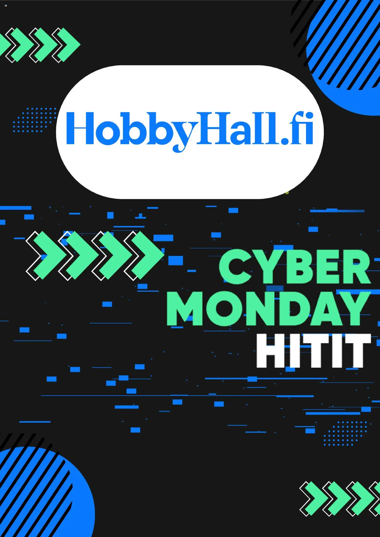Kaupan Hobby Hall Cyber Monday esikatselu, voimassa 01/12/2025