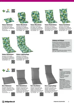 Vorschau des Merkblatts Aktionen Gartenmöbel vom Shop DO IT+GARDEN MIGROS gültig von 26.02.2024 bis | Seite: 27