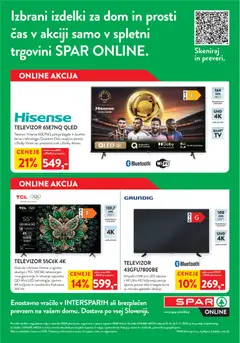 Predogled kataloga iz trgovine Spar veljaven od 29.10.2025