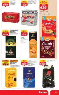 Auchan - Akciós újság Auchan megtekintése, amely érvényes 2025.11.06.-től | Oldal: 19