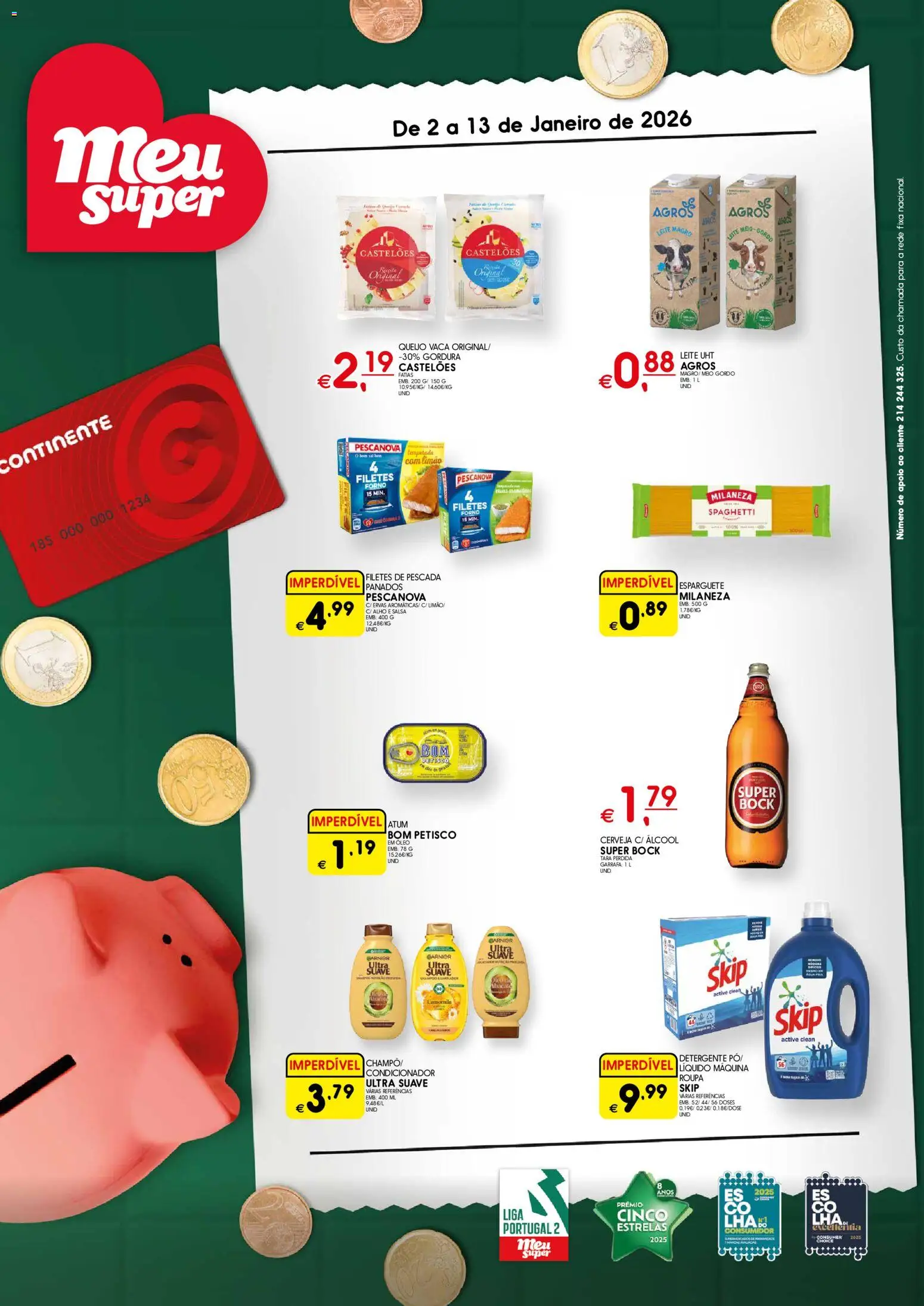 Pré-visualização do folheto da loja Meu Super válida a partir de 02/01/2026