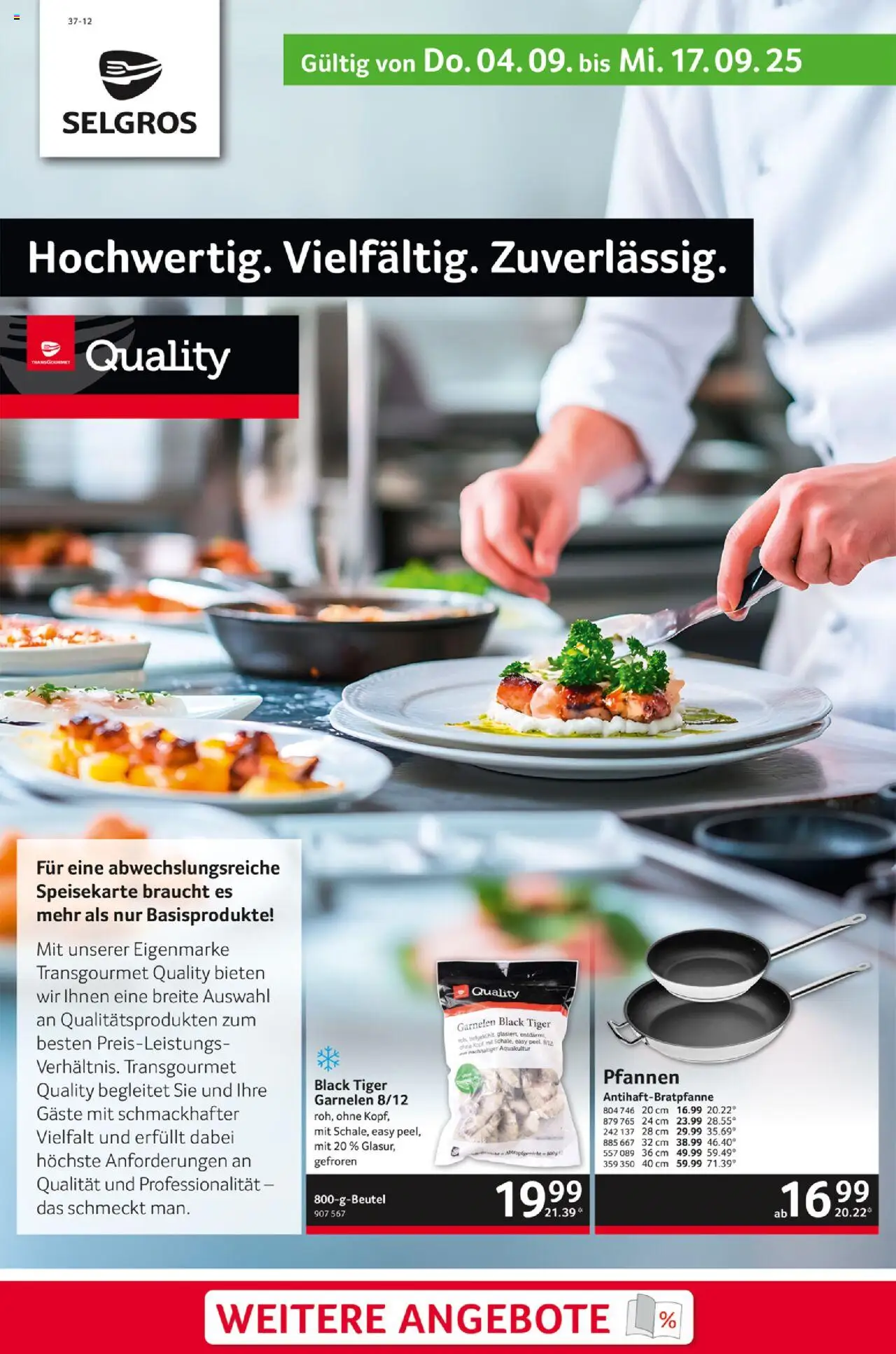 Selgros Gastro (vom 04.09.2025 - 17.09.2025)