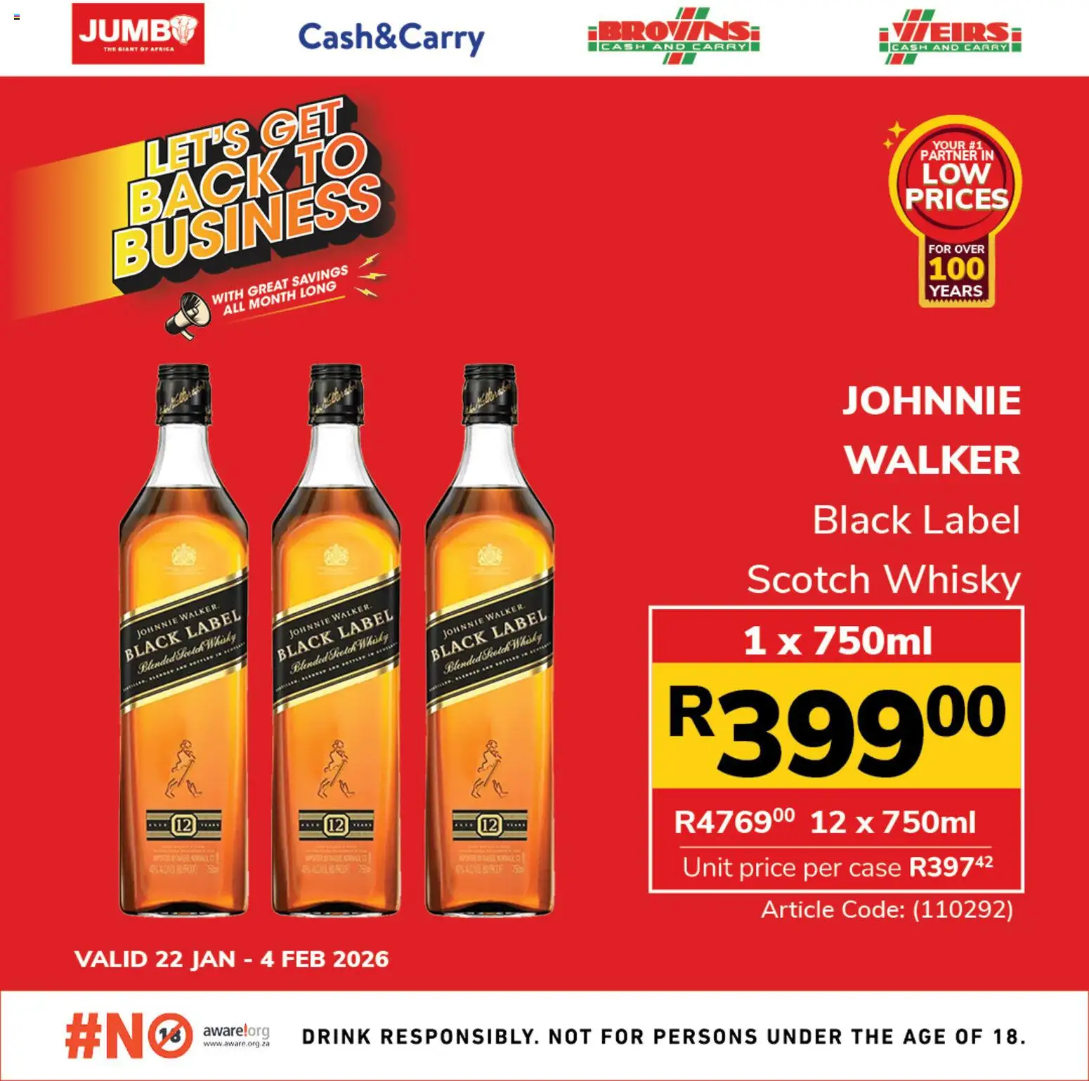 Preview of Jumbo flyer valid from 22/01/2026 - Case
