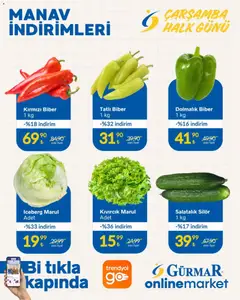 Gürmar Manav İndirimleri 10.12.2025 - Broşürünün önizlemesi