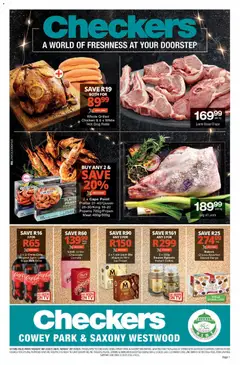 Preview of Checkers flyer valid from 08/12/2025