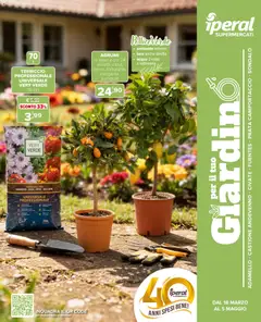 Anteprima dell'opuscolo Iperal volantino Giardino dal negozio Iperal valido da 18/03/2026