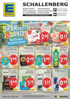 Vorschau von dem Prospekt des Geschäftes Edeka, gültig ab dem 14.09.2025