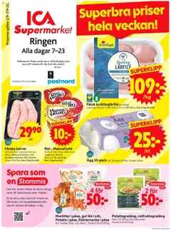 Förhandsgranska reklamblad Stockholm från butik ICA Supermarket gäller från 01/09/2025