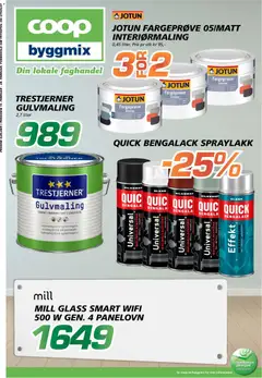 Forhåndsvis Kundeavis fra butikk Coop Byggmix gyldig fra 16/02/2026