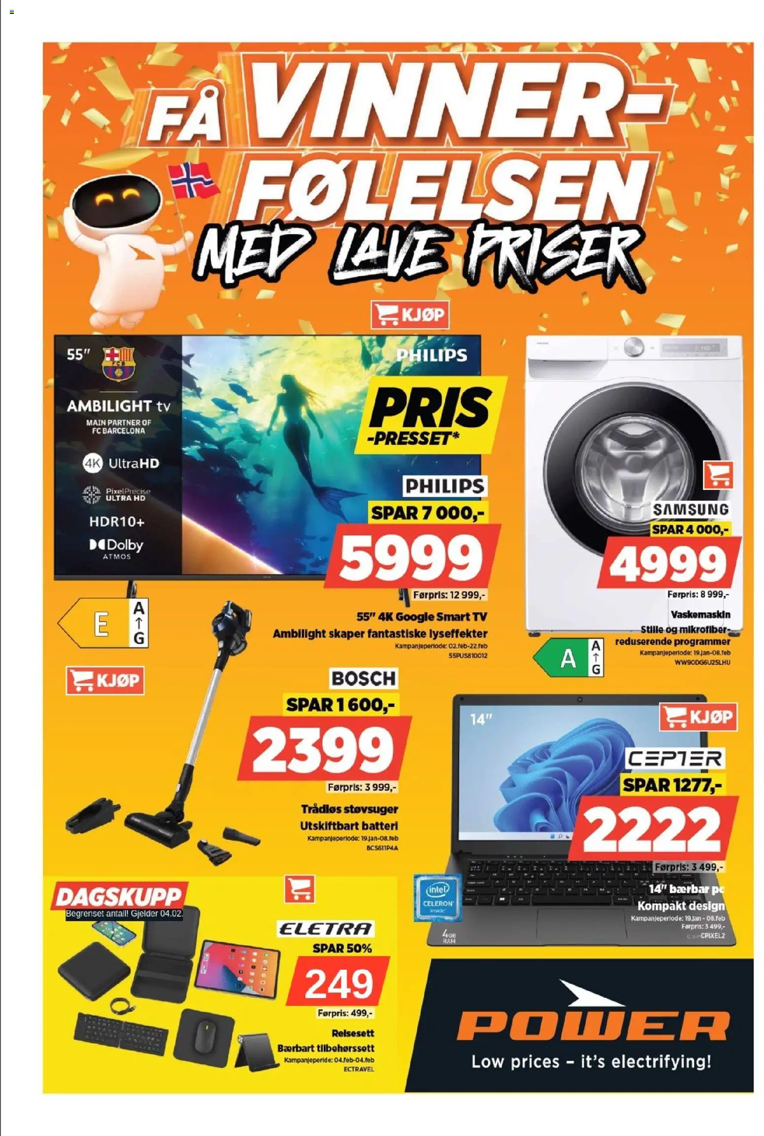Forhåndsvis Kundeavis fra butikk Power gyldig fra 02/02/2026
