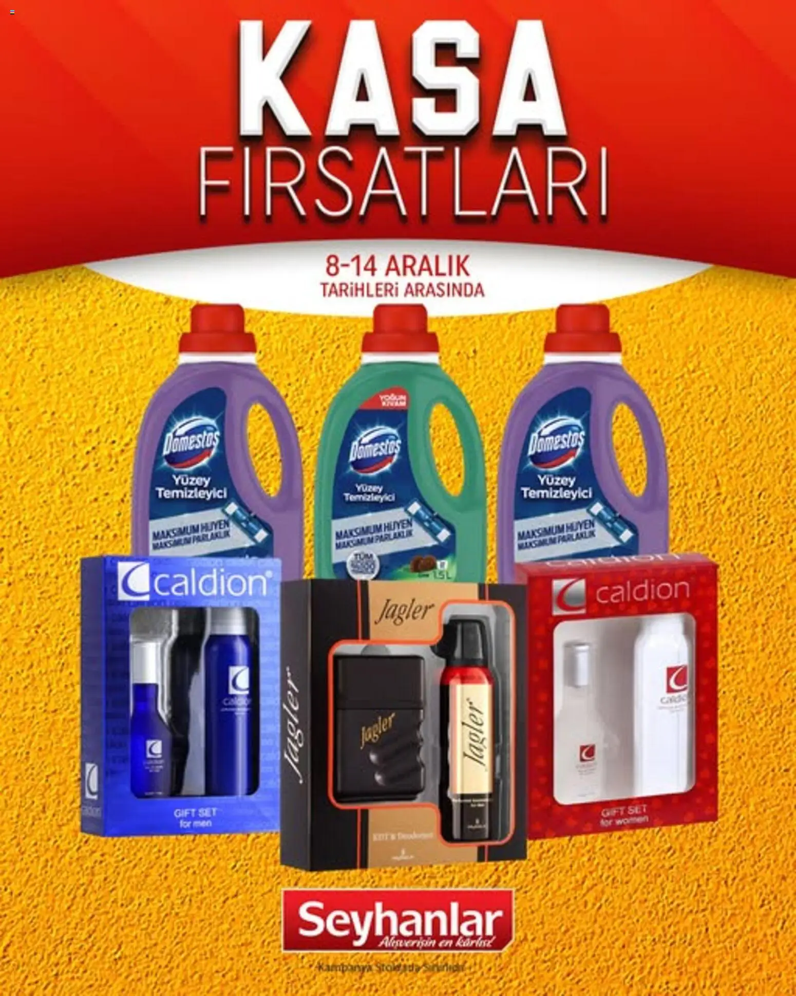 Seyhanlar Market Kasa Fırsatları 08.12.2025 - Broşürünün önizlemesi