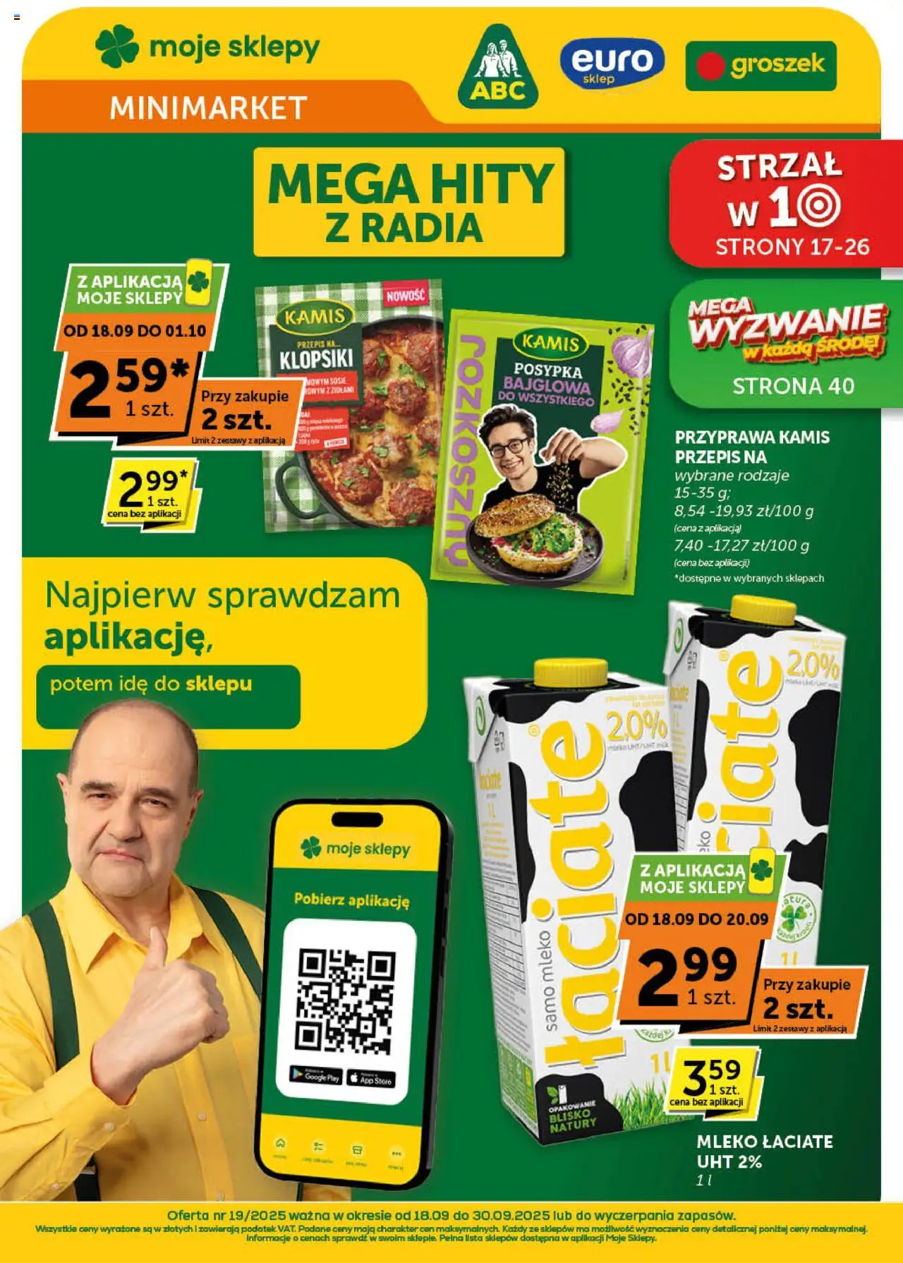 ABC Minimarket od 18.09.2025 - Nowa Gazetka - Numer strony 1